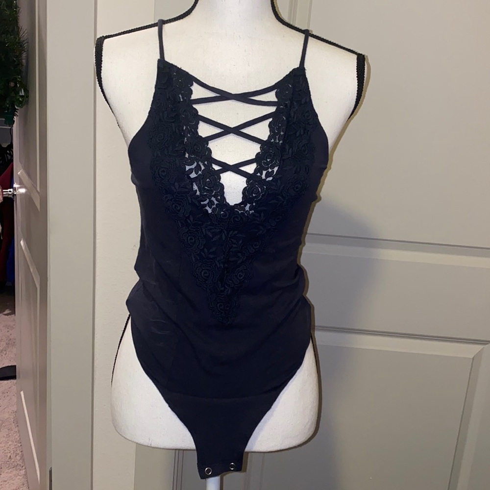 American Eagle Navy Body Suit M